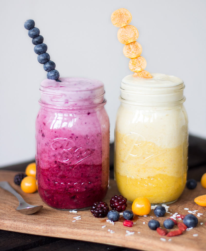 Ombré-Smoothies