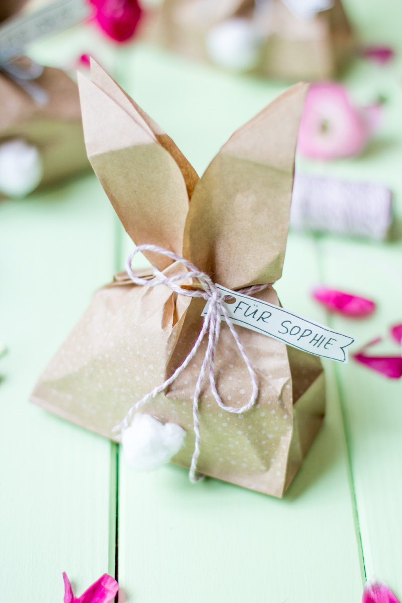 Osterhäschen - Geschenktüten