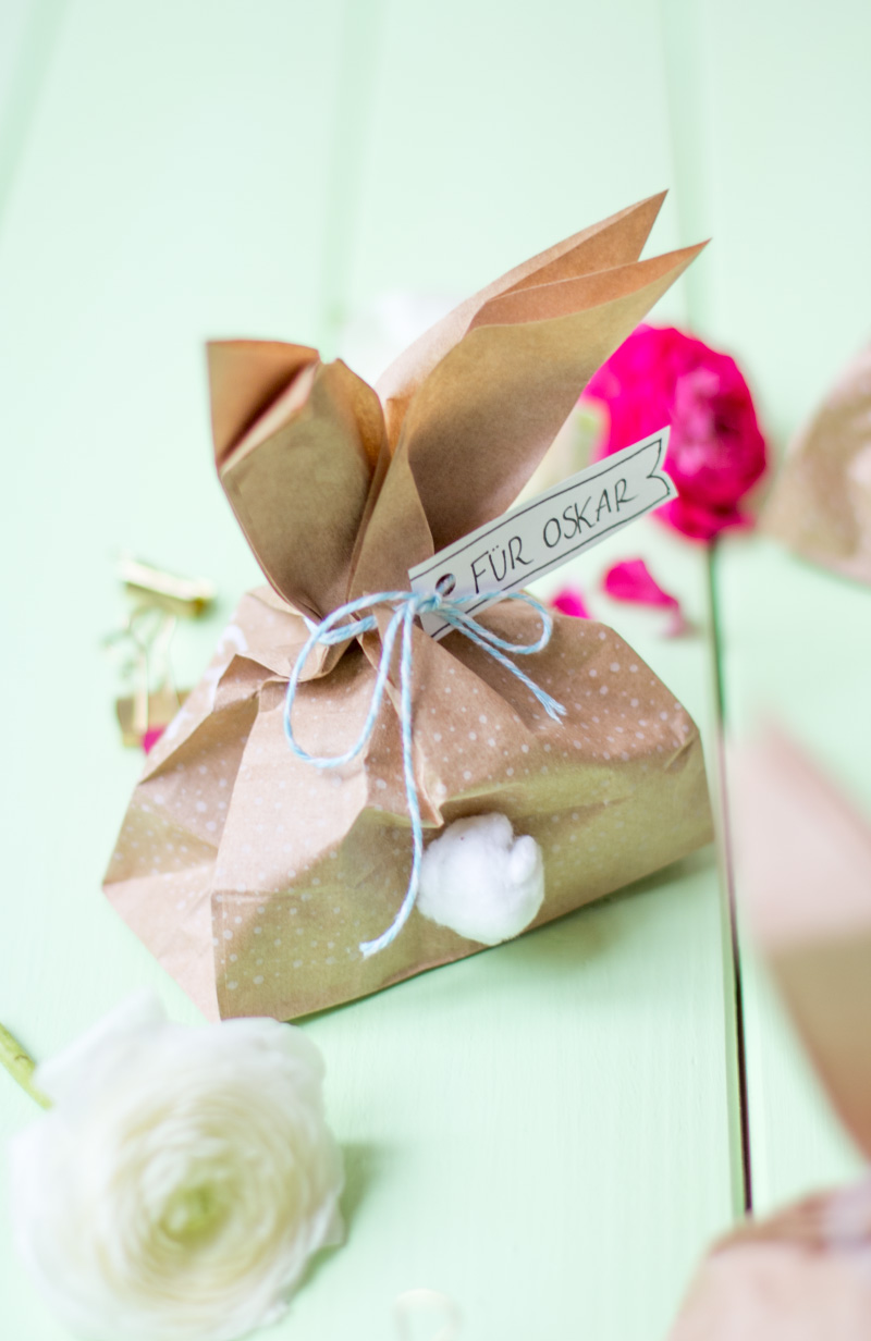 Osterhäschen - Geschenktüten